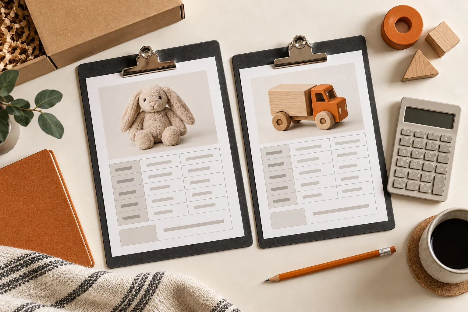 Illustrative sourcing planning scene