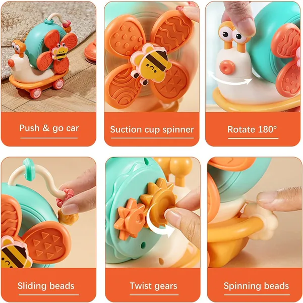 Suction-Cup Activity Spinner - product view 4
