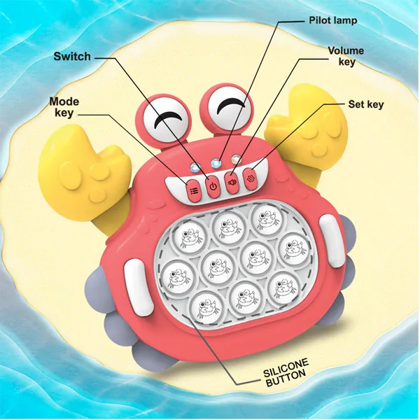 Electronic Quick-Push Light-Up Game - product view 3