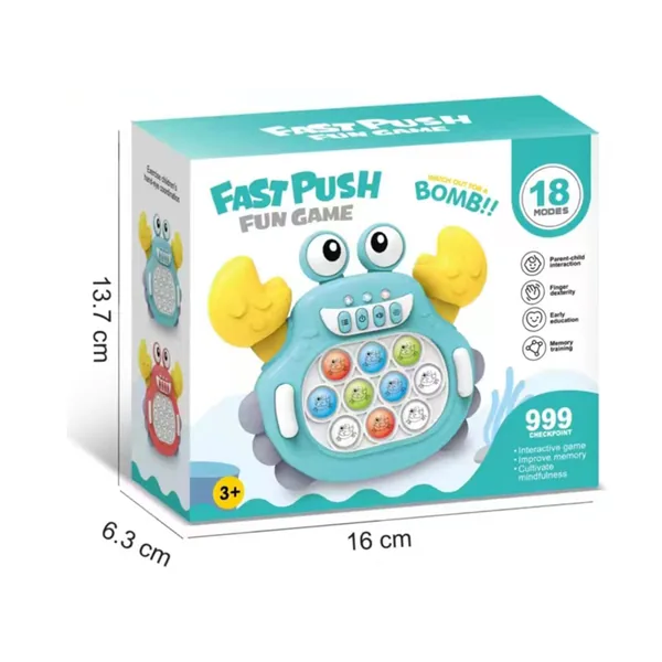 Electronic Quick-Push Light-Up Game - product view 6