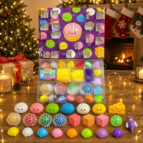 24-Day Baozi Squishy Surprise Calendar - product view 7