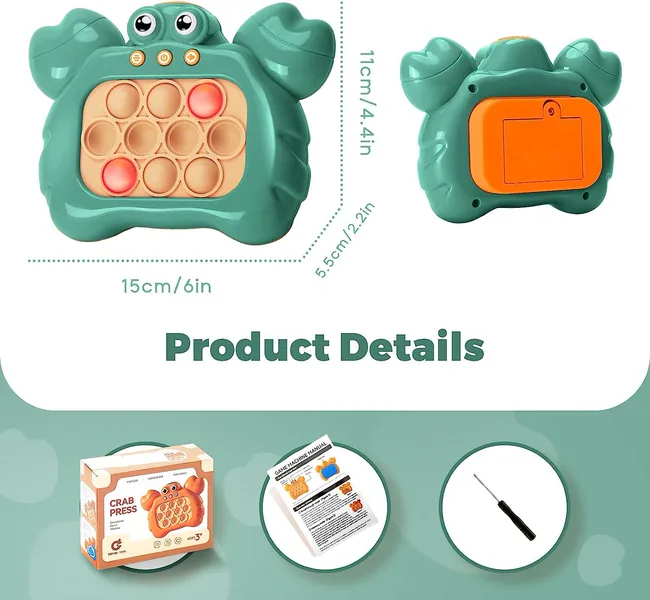 Quick-Press Bubble Puzzle Game - product view 2