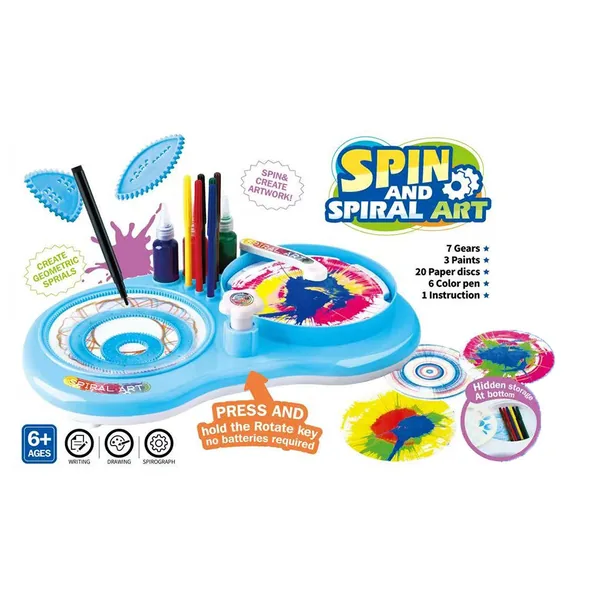 Spin-Art Painting Machine Kit - product view 3