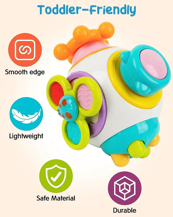 Handheld Busy-Board Activity Cube - product view 7