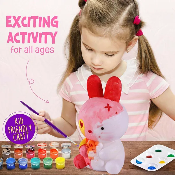 Paint-Your-Own Bunny Night Light Kit - product view 3
