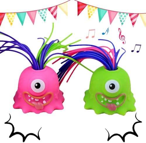 Hair-Pull Screaming Character Toy - Halloween Design - product view 4
