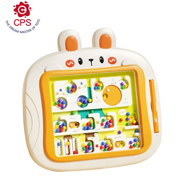 Rabbit-Theme Magnetic Color & Number Maze - product view 2