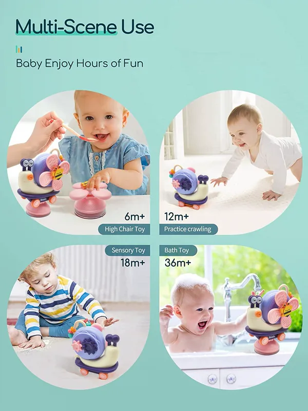 Suction-Cup Activity Spinner - product view 2