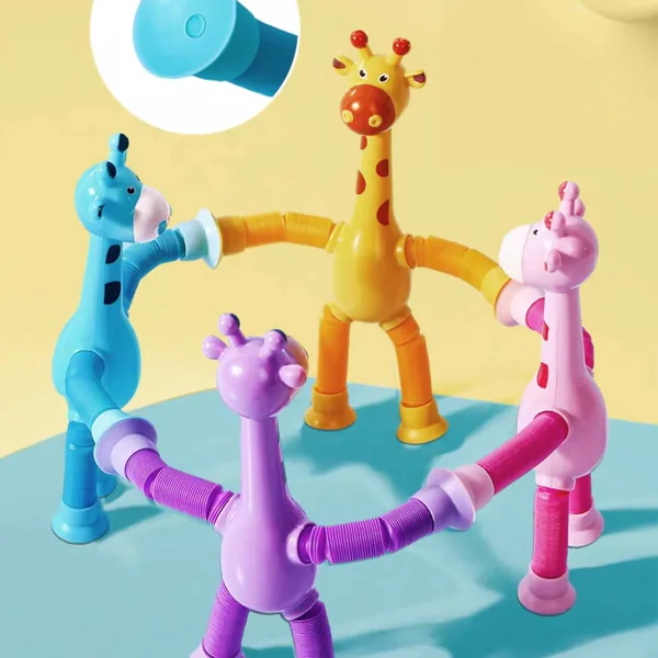 Telescopic Giraffe Fidget with Suction Cups - product view 4