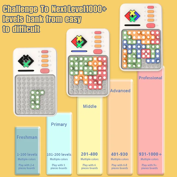 Pattern-Matching Block Challenge Game - product view 3