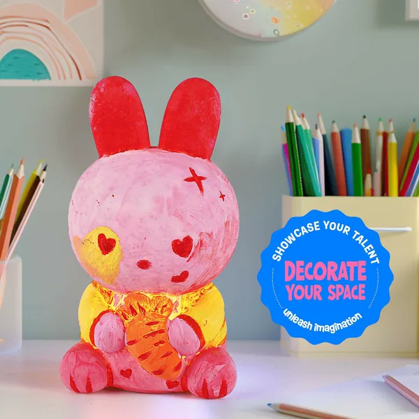 Paint-Your-Own Bunny Night Light Kit - product view 2