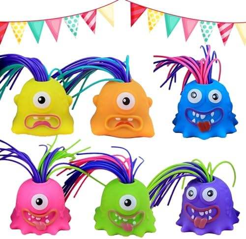 Hair-Pull Screaming Character Toy - Halloween Design - product view 19
