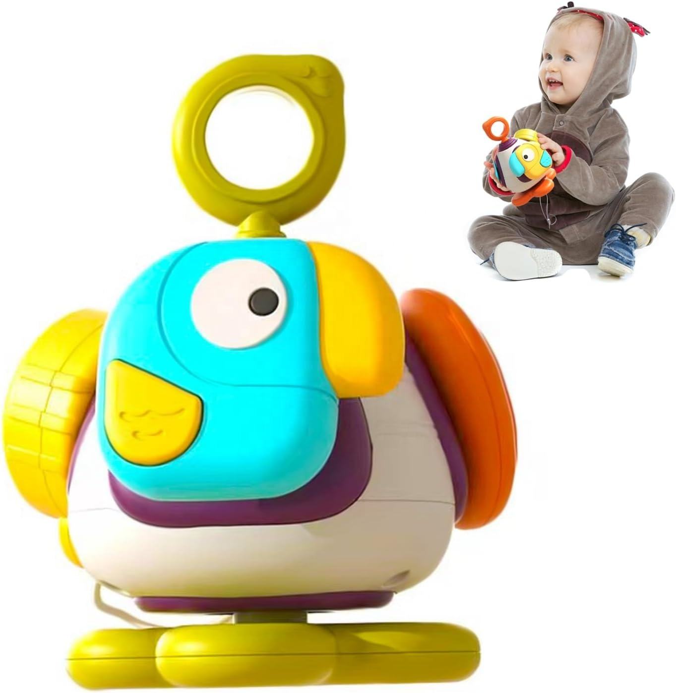 Travel Activity Cube with Busy-Board Features