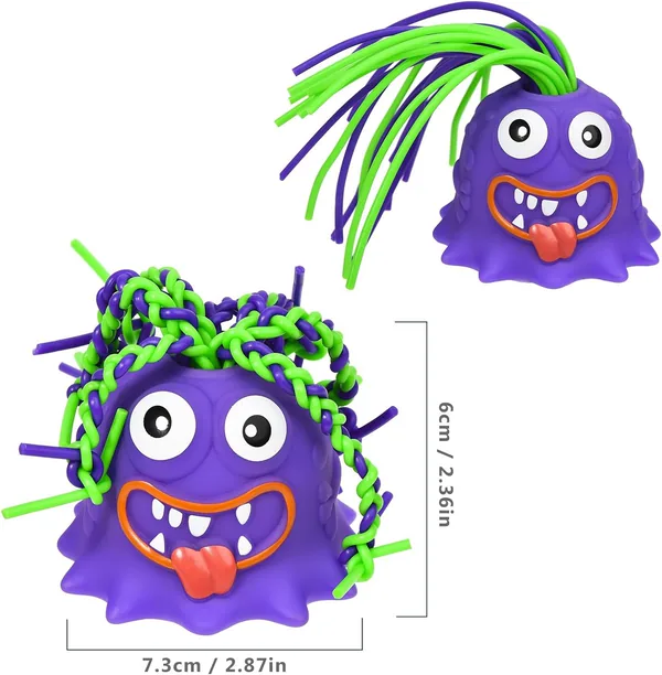Hair-Pull Screaming Character Fidget - product view 2
