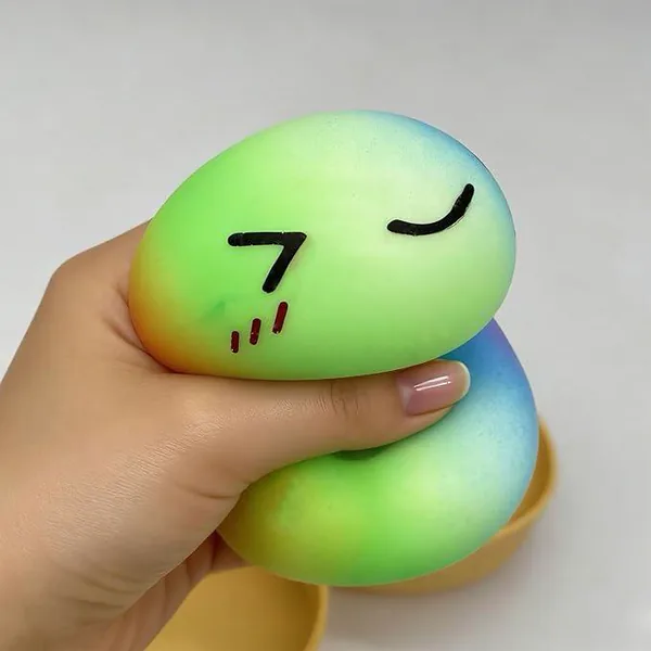 Color Dumpling Squeeze Toys with Steamer Pack