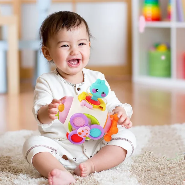 Handheld Busy-Board Activity Cube - product view 3
