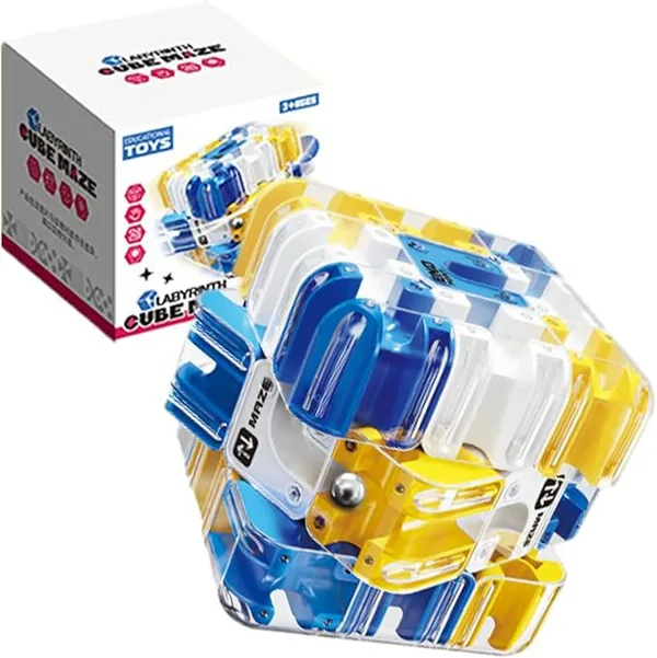 Large Rolling-Ball Labyrinth Cube - product view 2