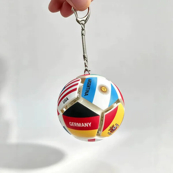 Football-Shape Button Fidget - product view 3