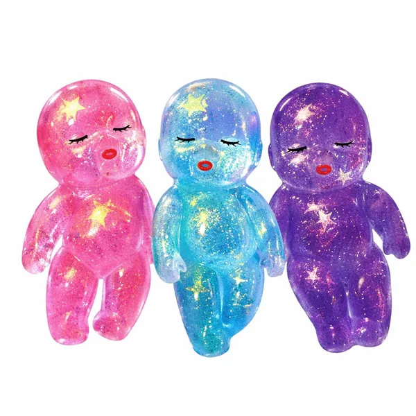 Glitter Figure Squeeze Toy - product view 5