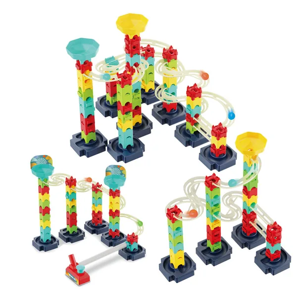Build-Your-Own Marble Maze Track Set