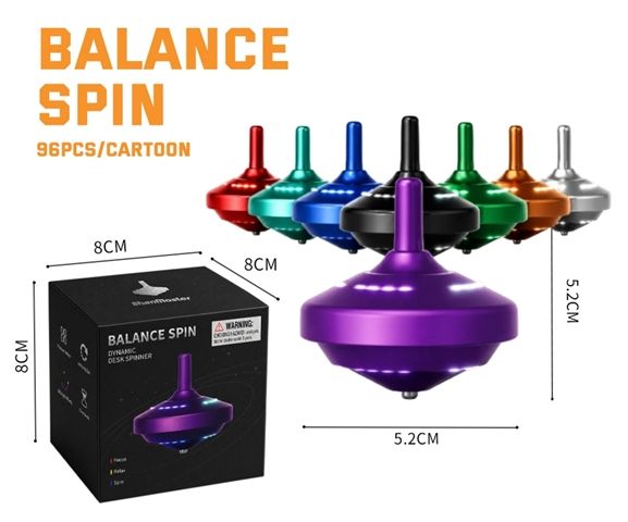 Metal Balance Spinner with LED Modes