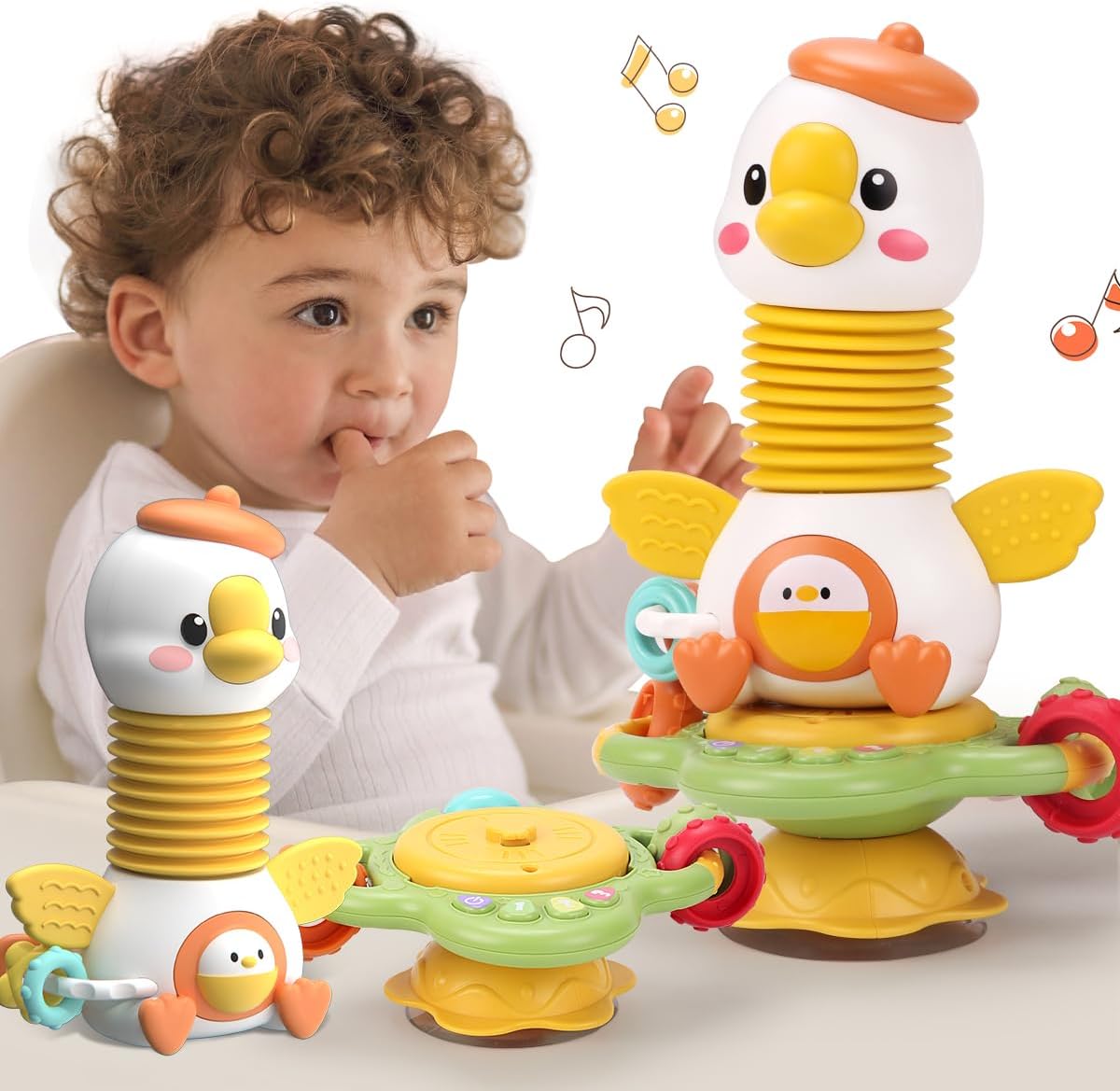Goose-Theme Tabletop Turning Game