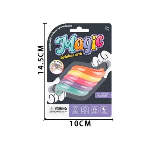 Rainbow Spinning Ring Fidget - Display Pack - product view 4