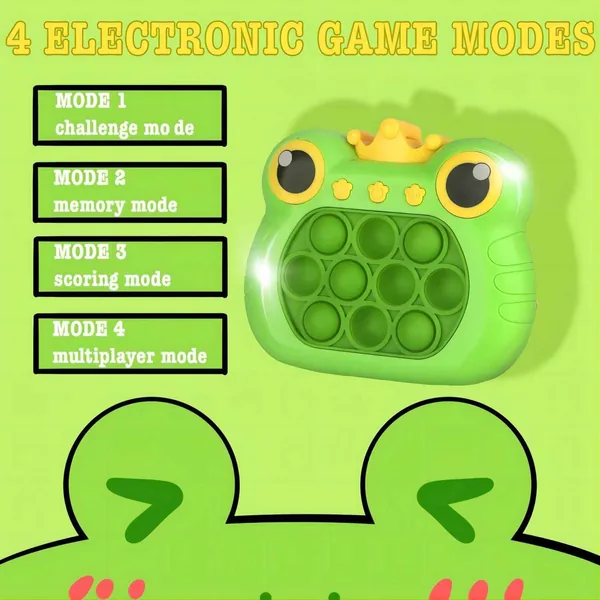 Handheld Quick-Push Bubble Game - product view 3