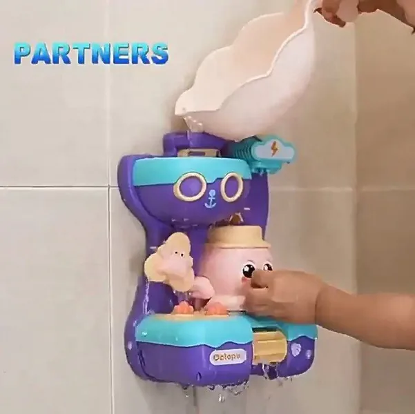 Octopus Waterwheel Bath Toy