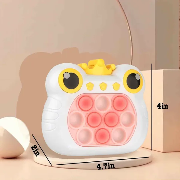 Handheld Quick-Push Bubble Game