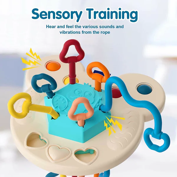 Flying-Saucer Pull-String Activity Toy - product view 2
