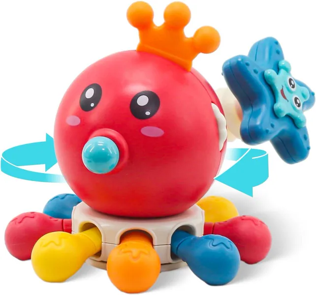 Octopus Pull-String Activity Toy - product view 4