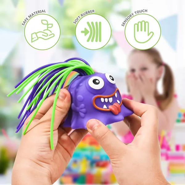 Hair-Pull Screaming Character Fidget