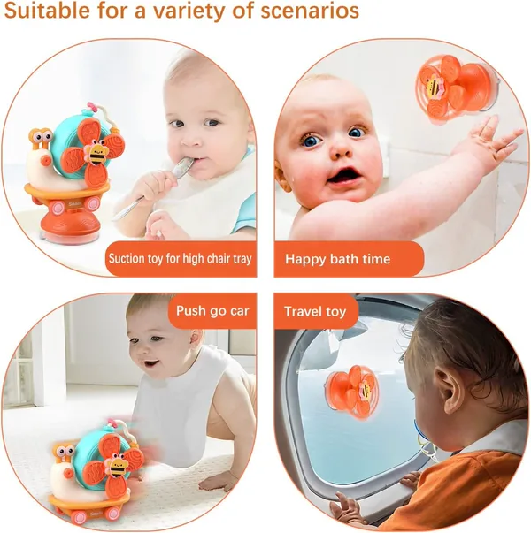 Suction-Cup Activity Spinner - product view 5