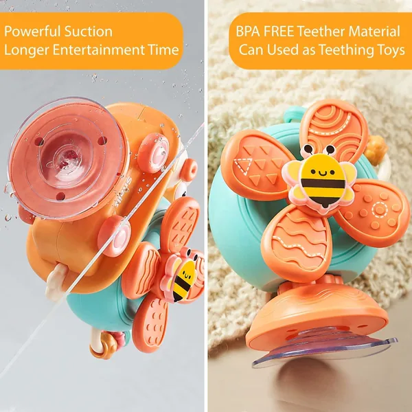 Suction-Cup Activity Spinner - product view 3