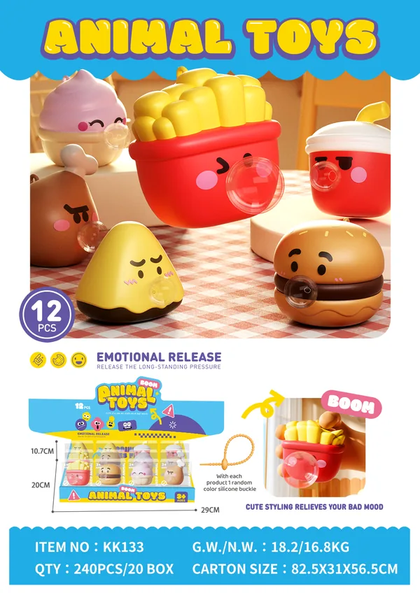 Animal-Design Toy Assortment