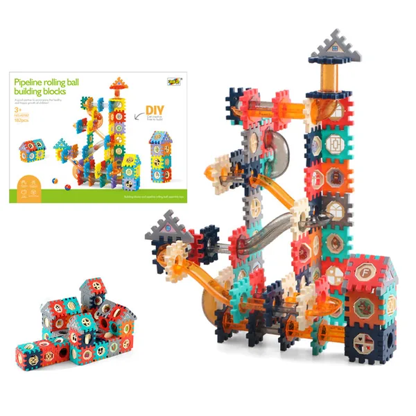 182-Piece Marble Run Construction Kit - product view 3