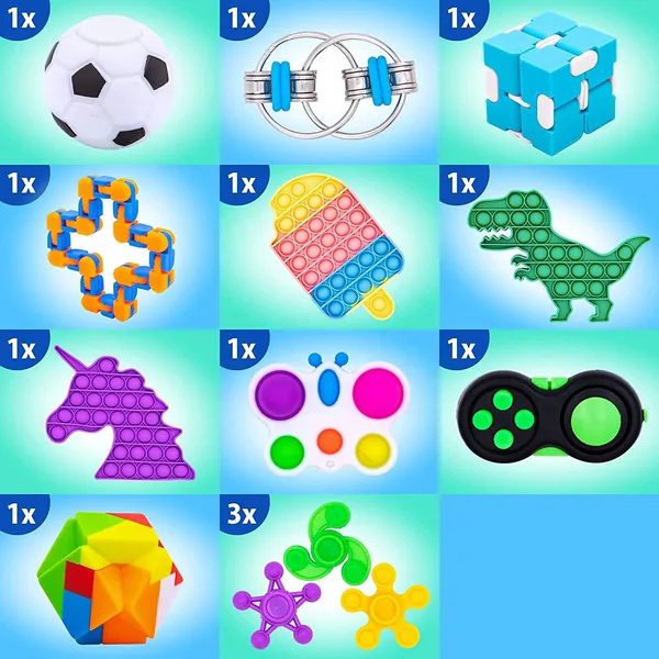 50-Piece Assorted Fidget Toy Pack - product view 4