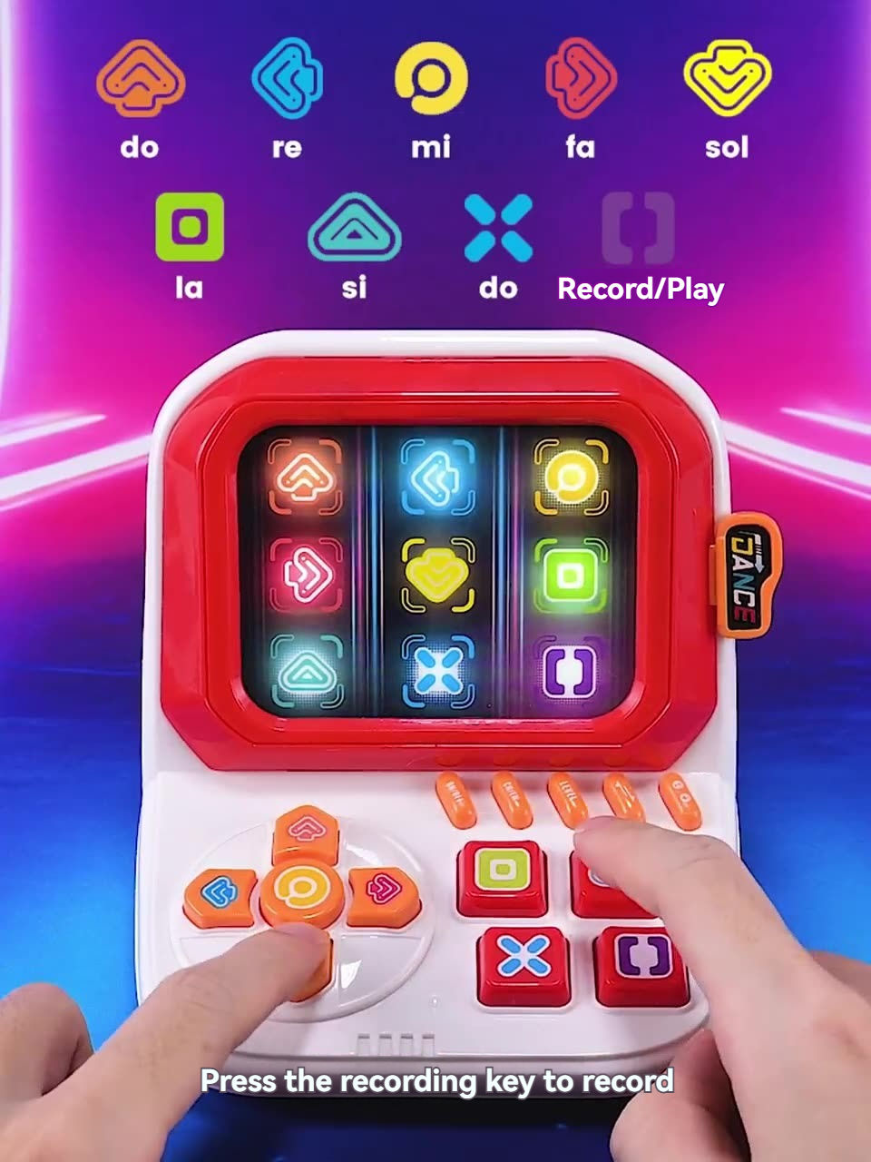 Finger Dance Handheld Music Game - product view 4