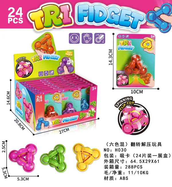 Triangle Flip Finger Spinner