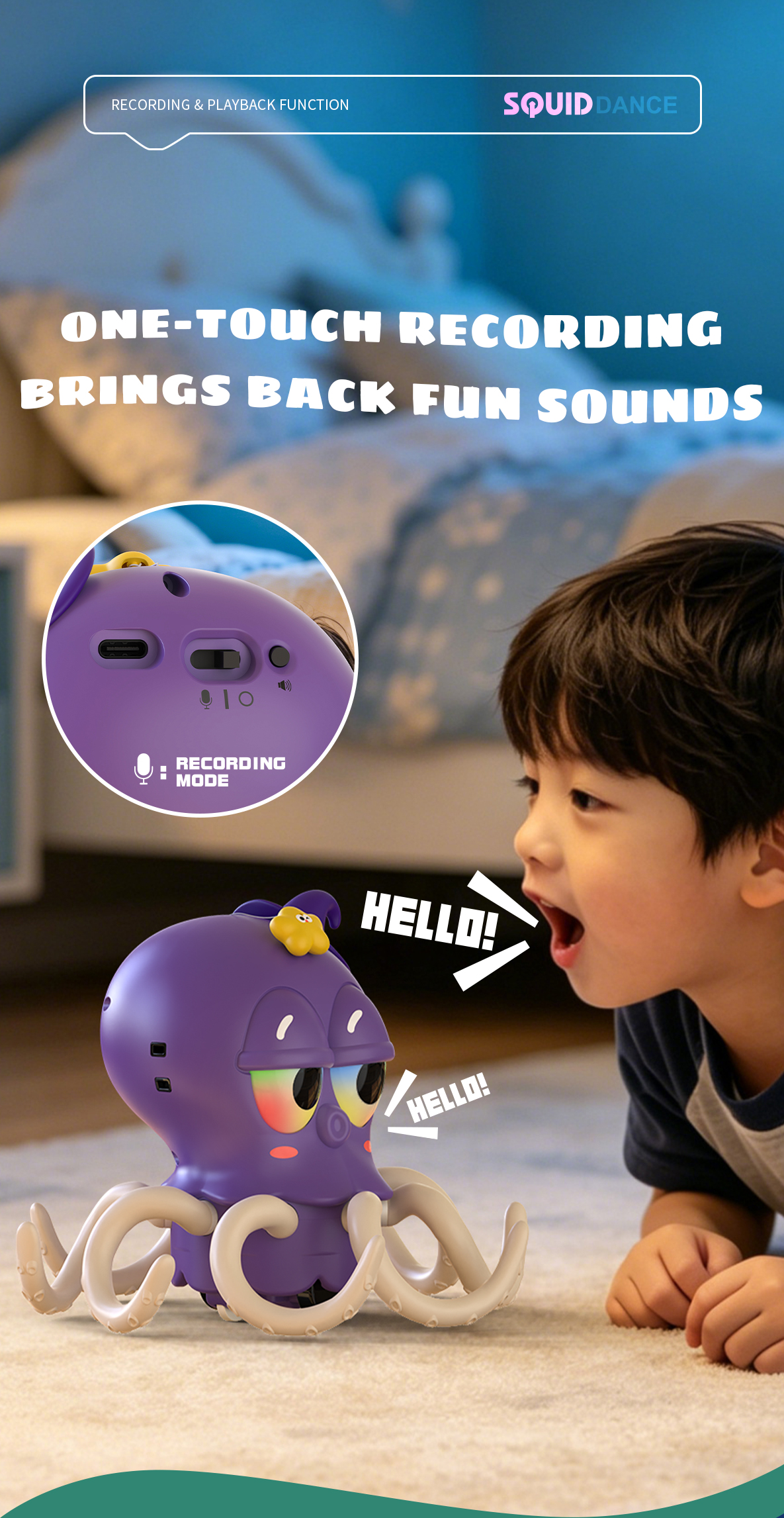 Electric Dancing Squid - Second-Generation Design - product view 4