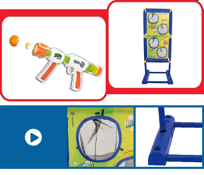 Air-Pump Foam Ball Target Game - product view 4