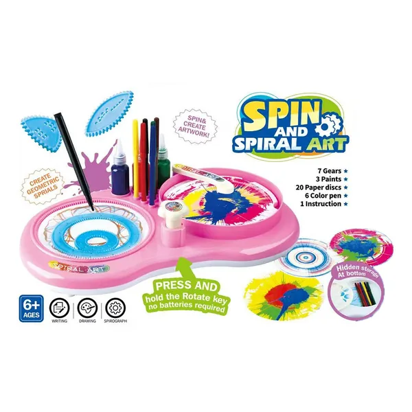 Spin-Art Painting Machine Kit - product view 4