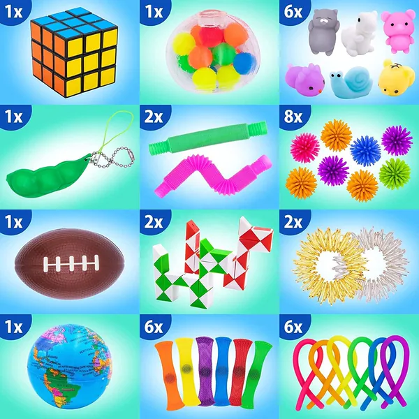 50-Piece Assorted Fidget Toy Pack - product view 6