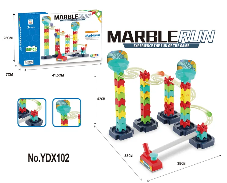 Build-Your-Own Marble Maze Track Set - product view 4
