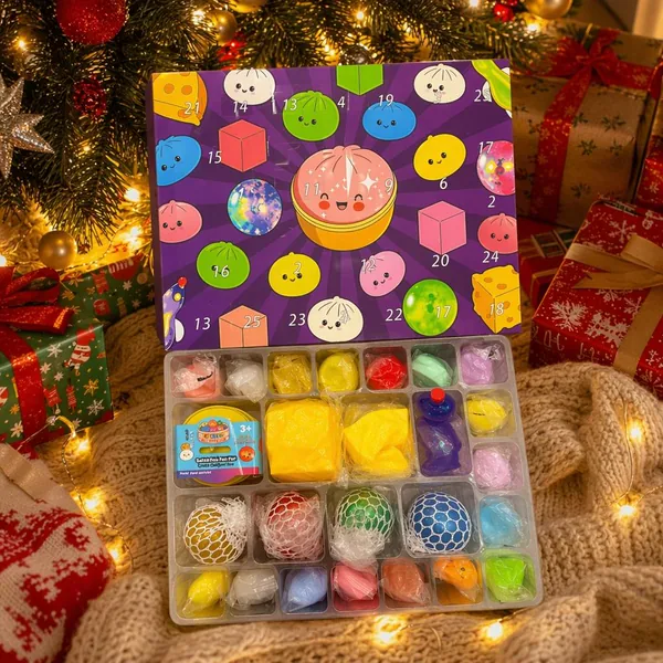 24-Day Baozi Squishy Surprise Calendar - product view 3