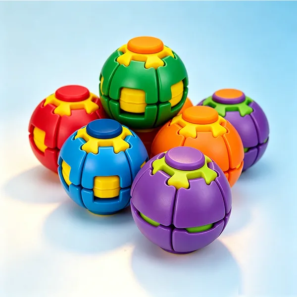 Rotating Fidget Ball - Display Box - product view 4
