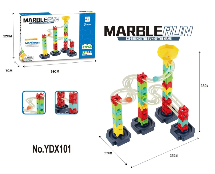 Build-Your-Own Marble Maze Track Set - product view 2