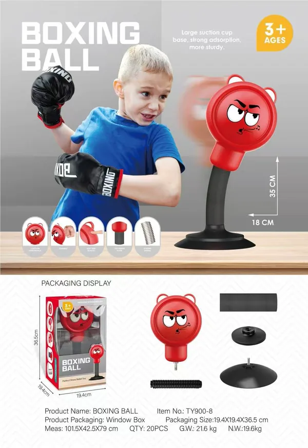 Tabletop Boxing Ball - STS349712 Window Box