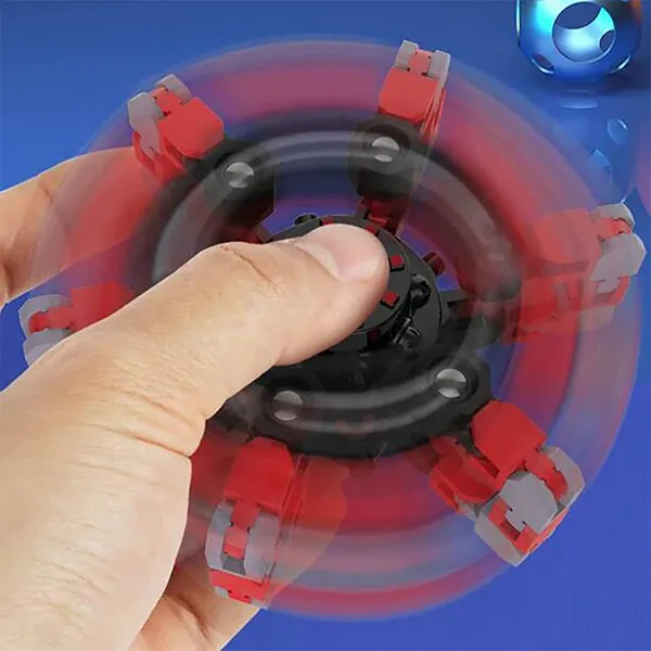 Transforming Robot Finger Spinner - product view 3